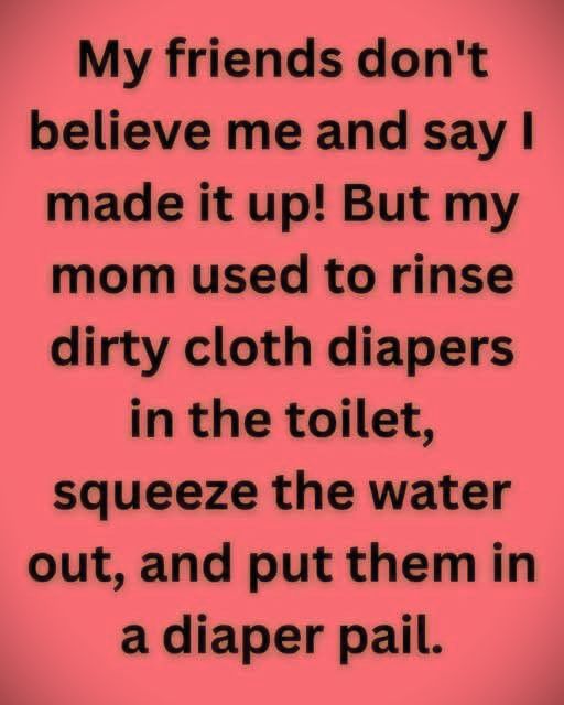 Back When Parenting Required Muscles… and a Strong Stomach