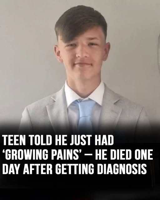 A 16-year-old boy went to the doctor saying he didn’t feel well. But he and his mother were told it was probably nothing more than “growing pains.” 💔😭 (check in the first comment👇)