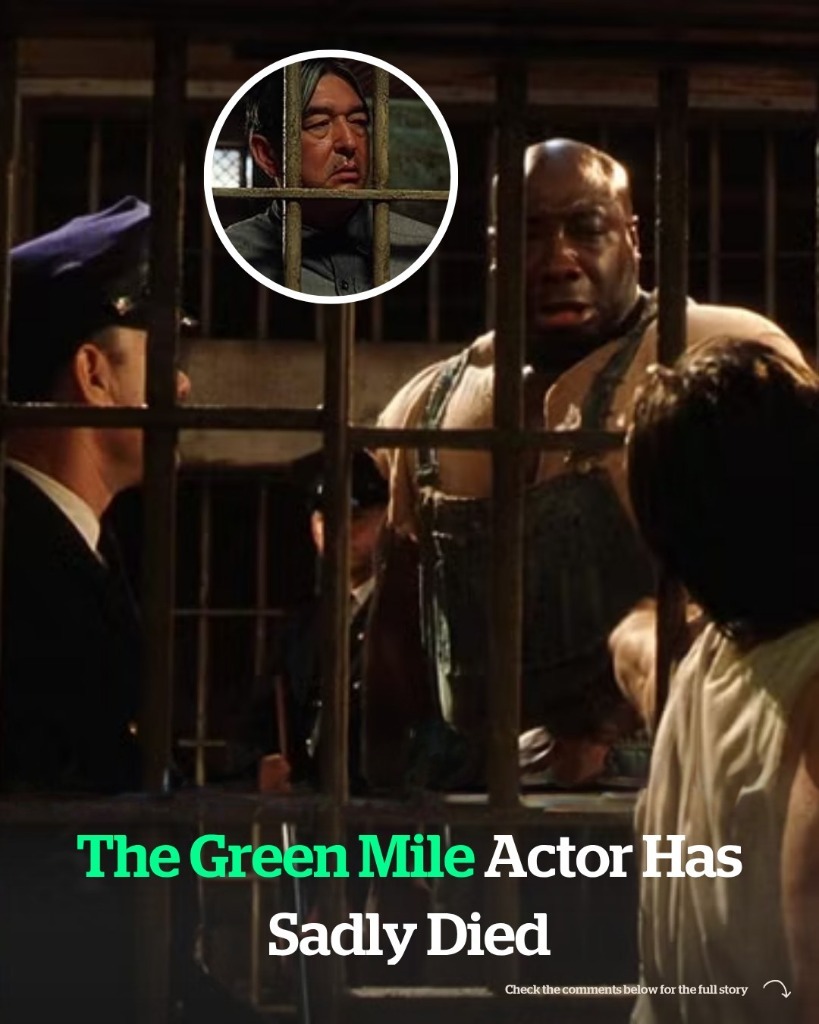 Fans heartbroken as beloved Green Mile actor passes away — tributes pour in for the star whose unforgettable performance left millions in tears. 👉 Full story in the first comment 👇