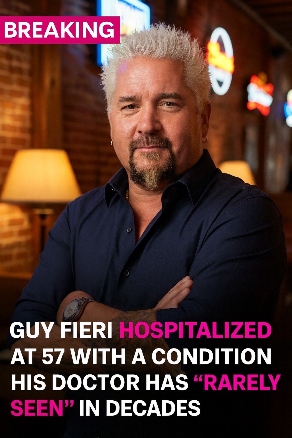 Food Network personality Guy Fieri was taken in for EMERGENCY SURGERY. 🙏 Additional details have been disclosed. ⬇️