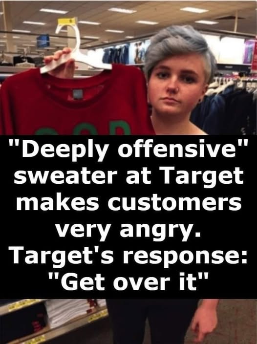 Woman Deems Target Holiday Sweater ‘Deeply Offensive’ — Target Tells Her to Move On (Check In First comment👇)