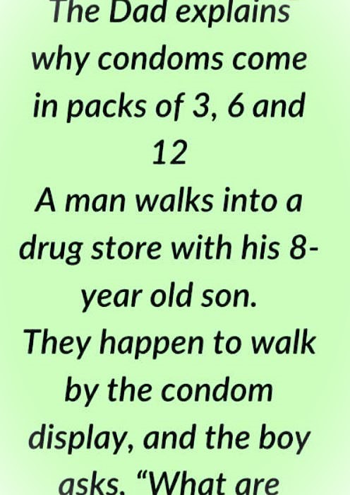 The Dad’s Brilliant Explanation