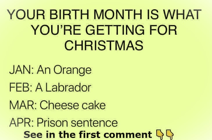 Your Birth Month Reveals Your Christmas Gift — October’s Is Absolutely Wild!