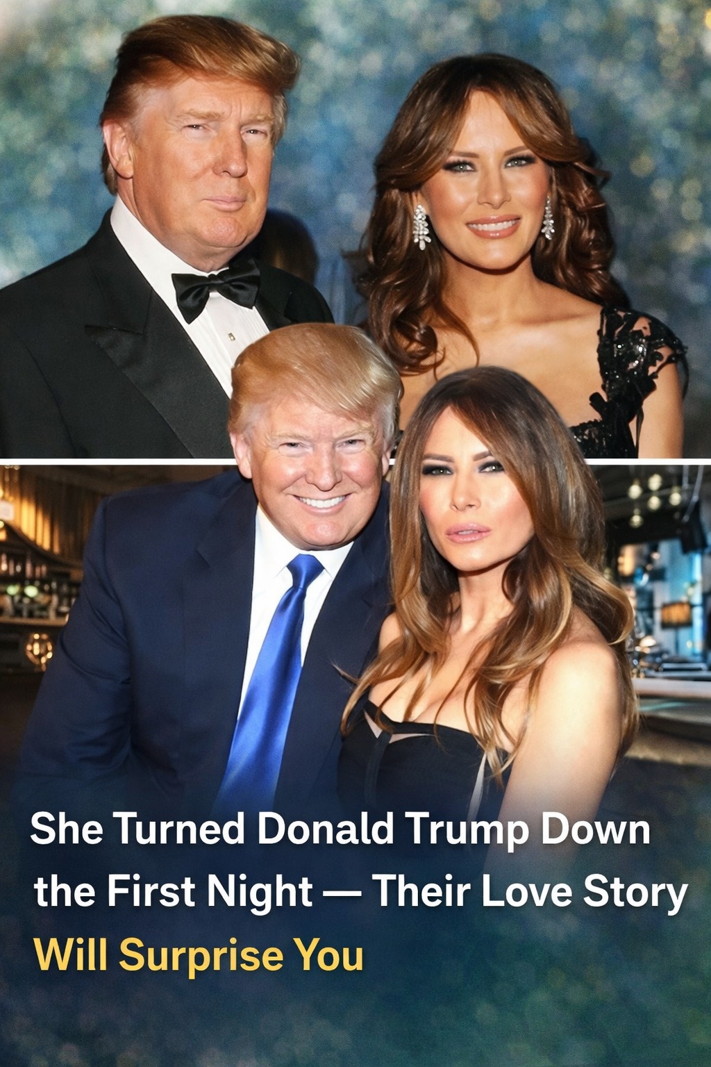 Melania Trump Reveals How She and Donald First Fell in Love