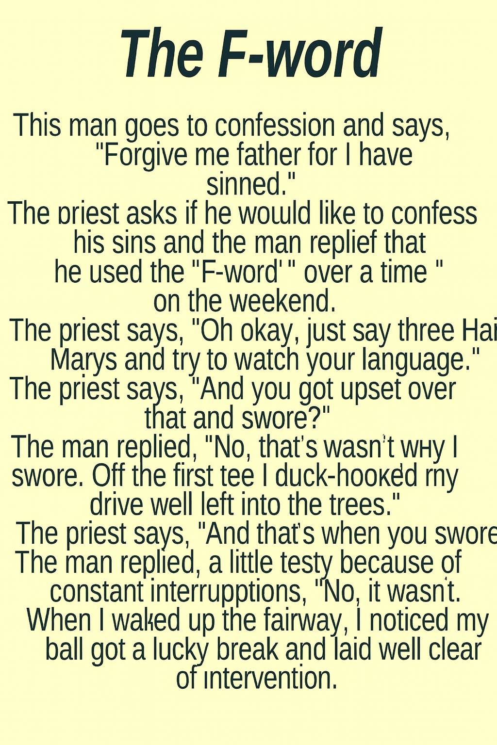 How One Simple Golf Game Helped Me Find My Inner Strength