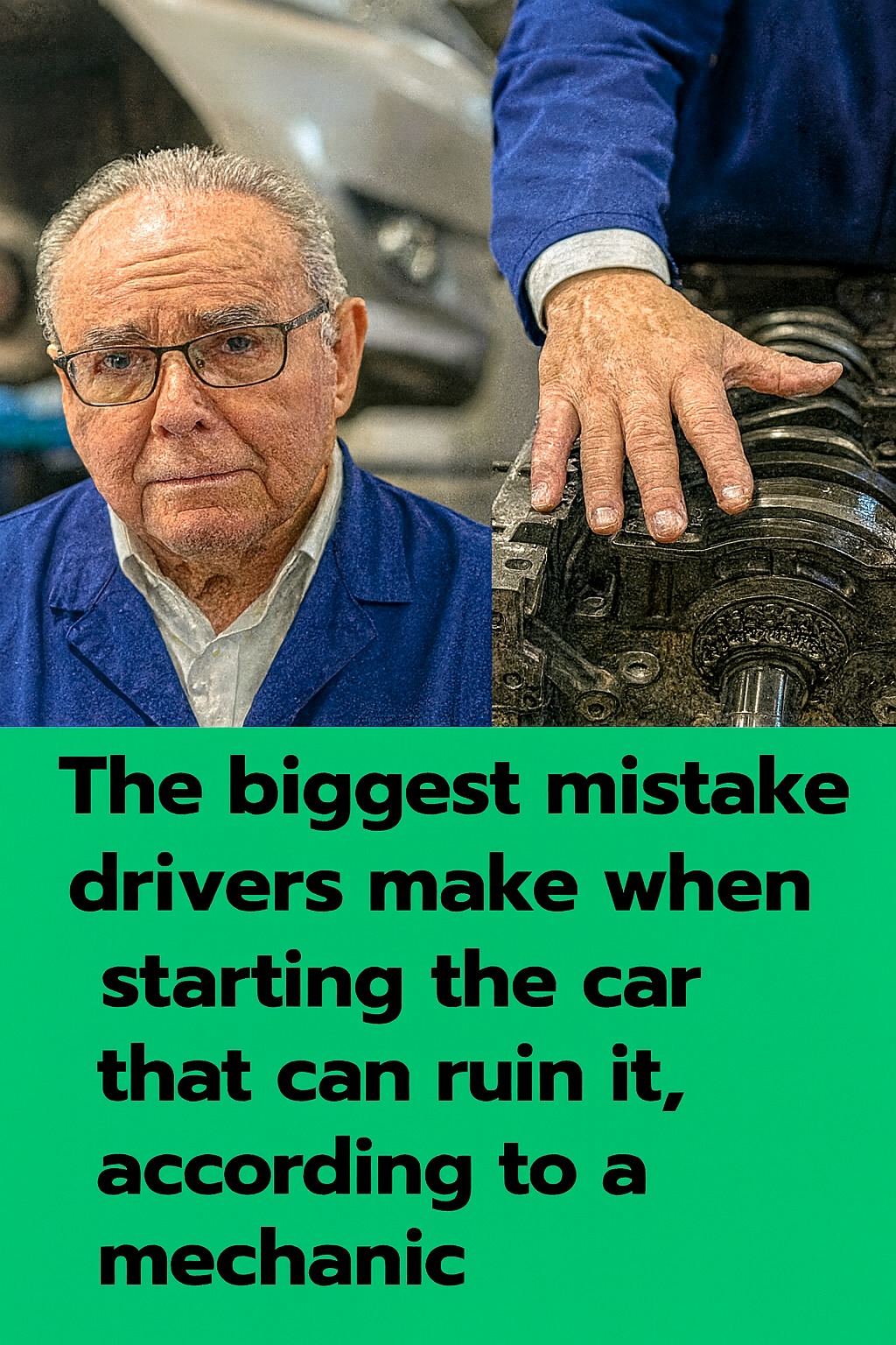 🤔👀The biggest mistake drivers make when starting their car that can ruin it, according to a mechanic 👇