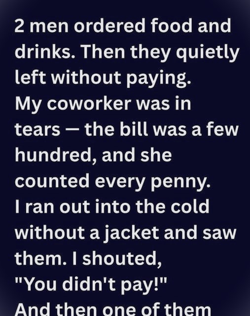 They Didn’t Pay the Bill — I Followed Them and Everything Changed