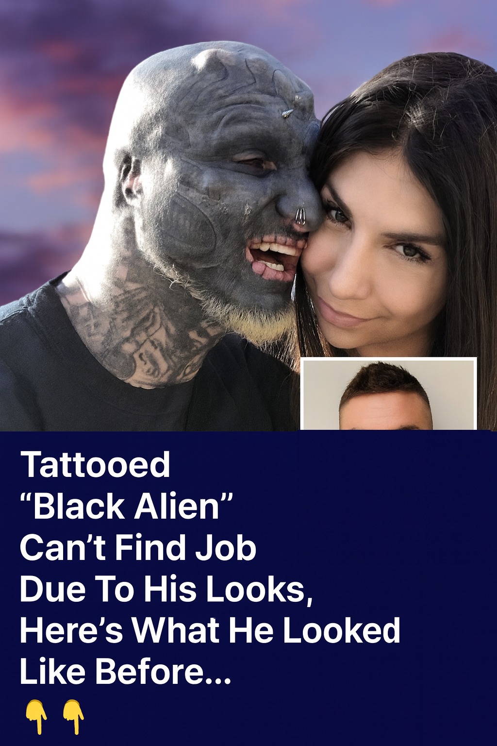 Tattooed “Black Alien” Reveals How His Appearance Affects His Career