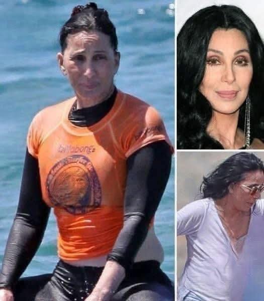 Fans Shocked to See 75-Year-Old Cher Braless in Wet Clothes 😱😳 — This Is How the Iconic Singer Looks When Unaware of the Camera! (Check In First comment👇)