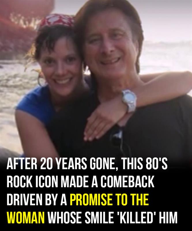 One of the ’80s’ biggest anthems came from him – but he soon disappeared from the public eye. 😮 Years down the line, a woman brought him back to music, before cancer took her away. 💔 Now, he carries one promise to keep. (Check In First comment👇)