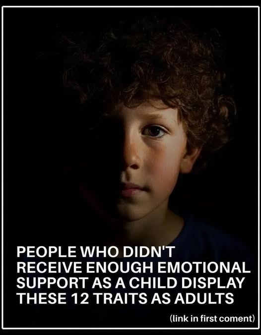 These children can develop into adults exhibiting some or all of these traits. (Check In First comment👇)