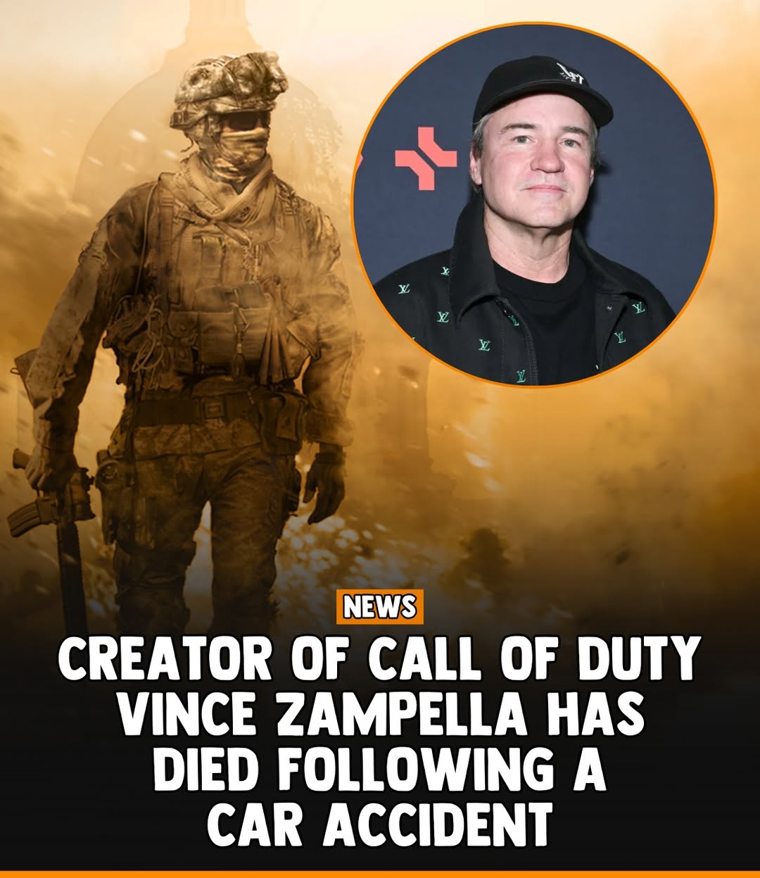 Call of Duty Co-Creator Dies in Los Angeles Car Accident on December 21 💔 (Check In First comment👇)