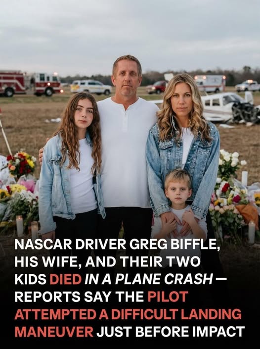 NASCAR star Greg Biffle and his family were among the seven on the doomed flight — tragically, there were no survivors. 💔 Here’s the latest. (Check In First comment👇)