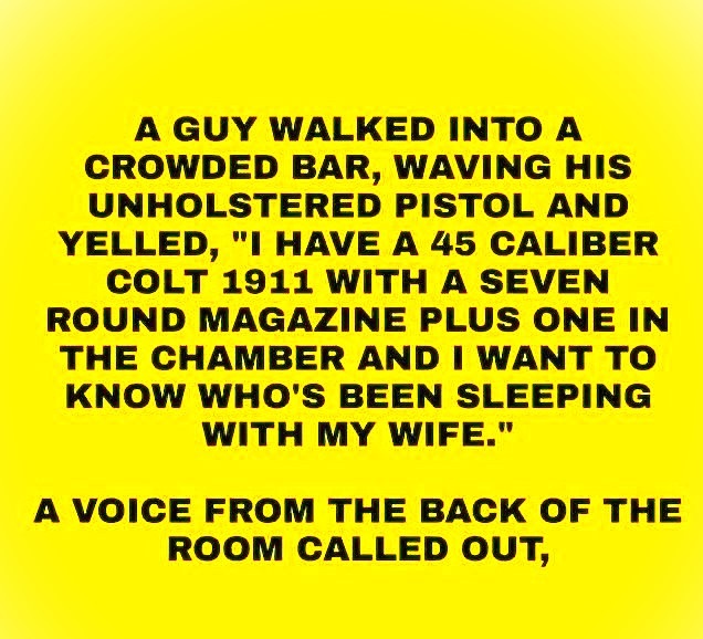 🔫 Man Storms into Bar Demanding Answers About His Wife, But the HILARIOUS Comeback Will Have You in Stitches! 😂Check comment 😂👇
