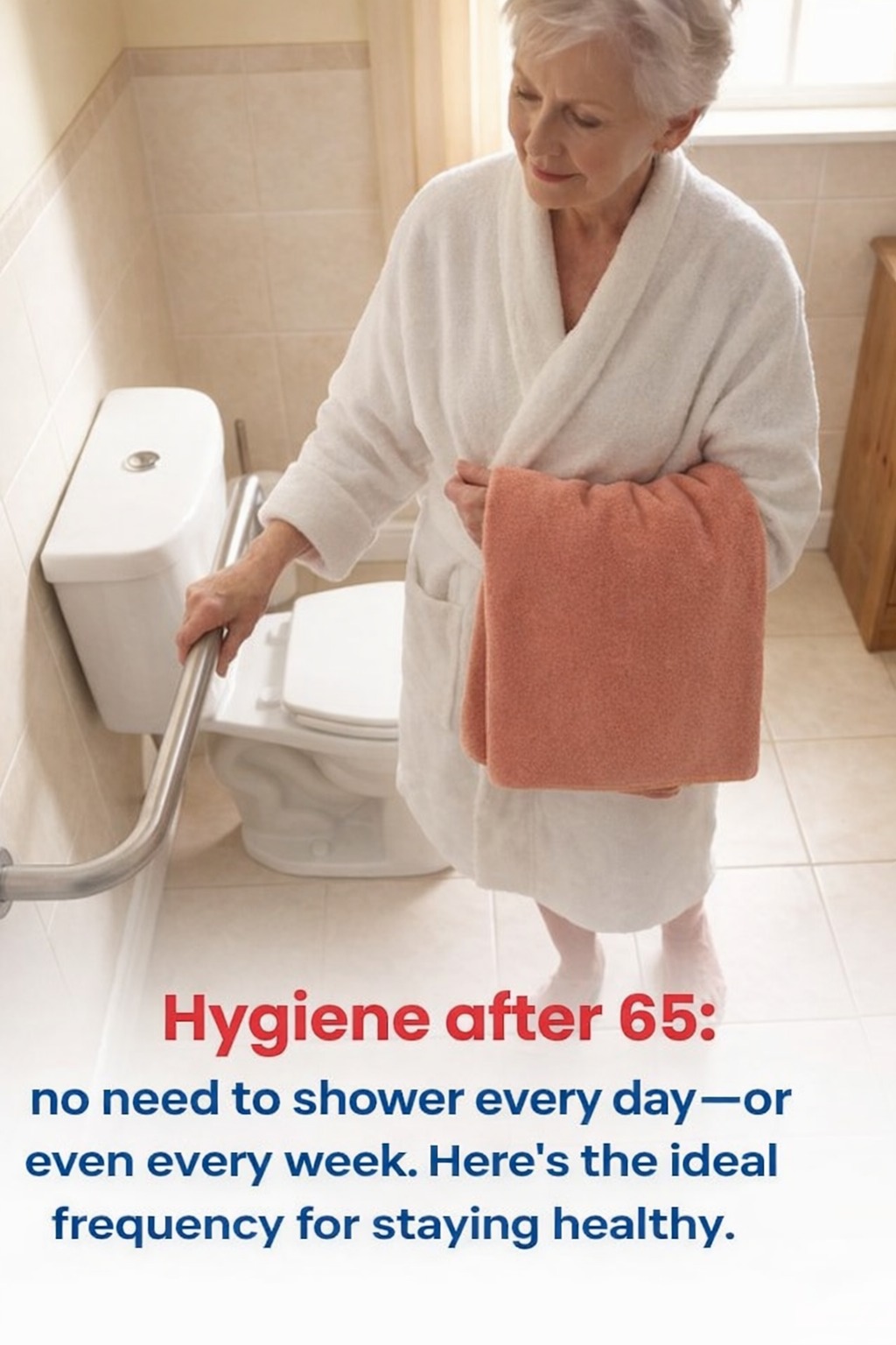 Hygiene after 65: no need to shower every day—or even every week. Here’s the ideal frequency for staying healthy. Check 1st comment 👇