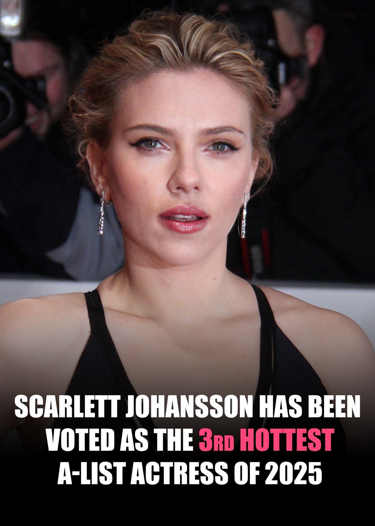 Thousands of Fans Online Rank Scarlett Johansson as the 3rd Hottest A-List Hollywood Actress of the Year (Check In First comment👇)