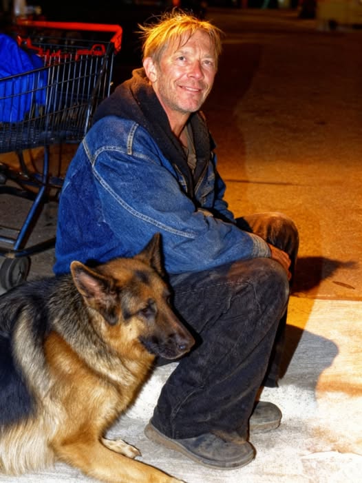 I gave food to a hungry veteran and his dog — a month later, my boss dragged me into his office, furious, and said, “IT’S ABOUT WHAT YOU DID A MONTH AGO.” I work as an administrative assistant at a small insurance office. Most days are pretty routine, mainly just waiting to get home to my kids. That evening, I was running behind schedule. My mom was watching my two children after a long hospital shift, and I knew she was tired. My ex-husband has been gone for two years. I stopped by the grocery store to pick up the usual — mac ‘n’ cheese, chicken tenders, apples, juice boxes — the essentials for a single mom. With my arms full, I hurried to my car in the cold parking lot. That’s when I noticed him. A man was sitting on the curb, a large German shepherd curled up against his side. He looked about late forties, but life had clearly been tough on him, more than age alone. The dog actually looked to be in better shape than he was. He cleared his throat. “Ma’am… I’m sorry to bother you. I’m a veteran. We haven’t eaten since yesterday. I’m not asking for money — just… if you have anything extra.” Normally, I’m more careful. It’s a habit now. But something about the way he held on to the dog, careful and steady, made me pause. “Hold on,” I said. I went back inside and grabbed a hot meal from the deli — chicken, potatoes, vegetables — as well as a big bag of dog food and some bottled water. When I returned and gave it to him, his eyes filled with emotion. “Ma’am,” he said quietly, “you have no idea what this means.” “It’s okay,” I told him. “Just take care of your buddy.” He thanked me several times, until he couldn’t say any more. I wished him well and hurried home, thinking that would be the last of it. A month later, my boss came out of his office looking unusually pale. “COME HERE!” he snapped. “NOW.” My heart skipped. “Is everything alright?” “IT’S ABOUT WHAT YOU DID A MONTH AGO,” he said. “FOR THAT VETERAN WITH THE DOG.” He closed the door behind me. ⬇️