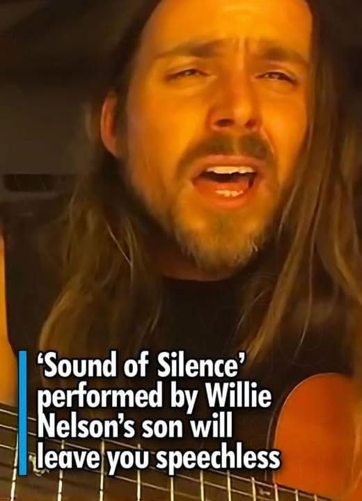 Sound of Silence’ performed by Willie Nelson’s son will leave you speechless.Check out the video in the first comment 👇