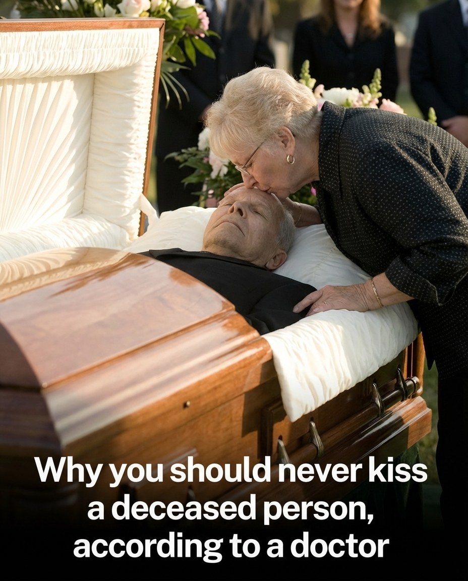 Why some doctors warn against kissing someone who has passed away (Check In First comment👇)