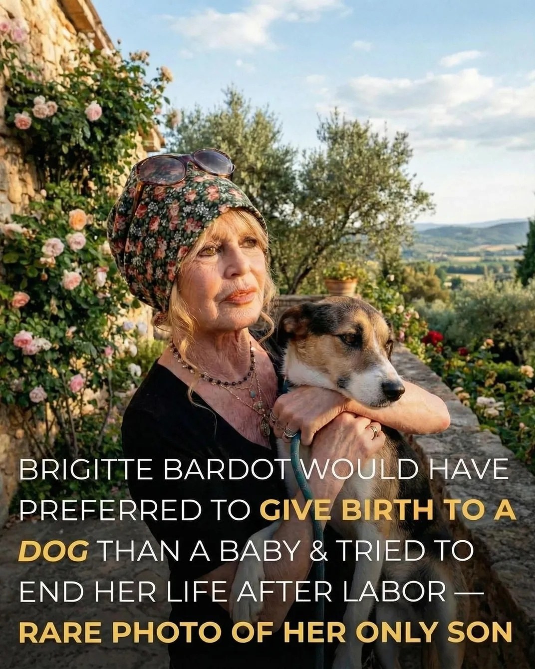 Brigitte Bardot—legendary star, fashion icon, and a mother who never reconciled with her son. 💔(Check In First comment👇)
