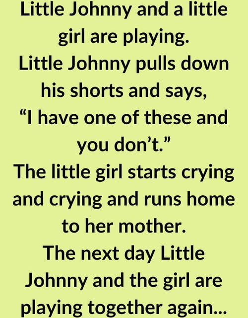 A Funny Moment with Little Johnny😂😂 Check in comment