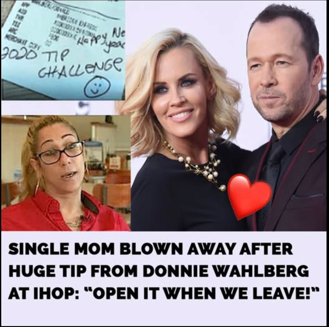 **Bethany, a single mom and waitress, received a receipt from Donnie with instructions not to open it until he and his wife left IHOP 😲🙏(Check In First comment👇)