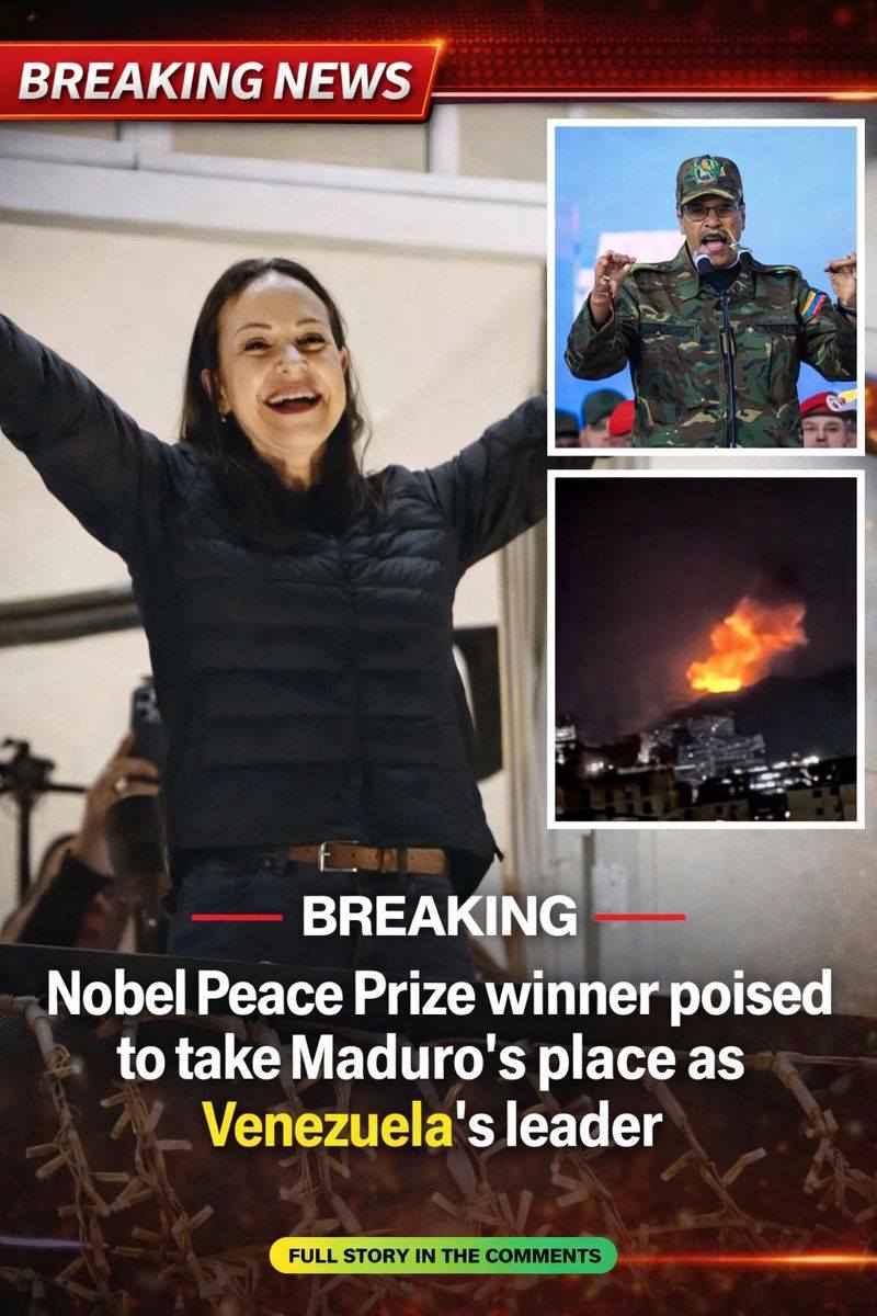 Venezuelan Opposition Leader Named 2025 Nobel Peace Prize Winner, Igniting Global Attention 👉 Check the comments