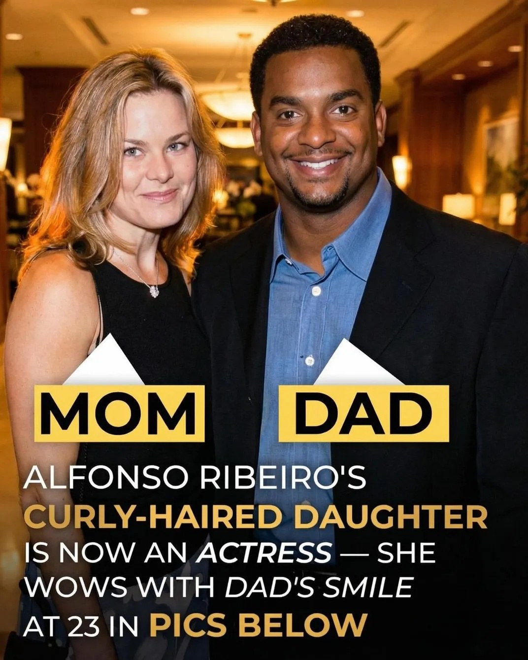 Alfonso Ribeiro’s eldest daughter is from his relationship with a blonde actress, which ended in 2006. 👀 Check out gorgeous PHOTOS of Sienna and three more of his kids. (Check In First comment👇)