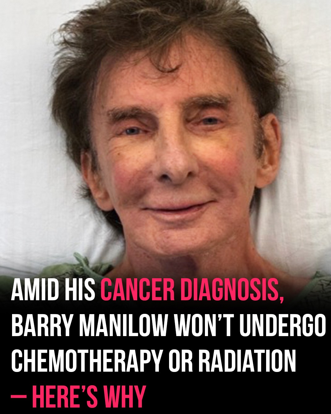 Barry Manilow shared a new update about his battle with cancer. Our hearts are with him, and we’re sending him all our support 💖🙏 (Check In First comment👇)