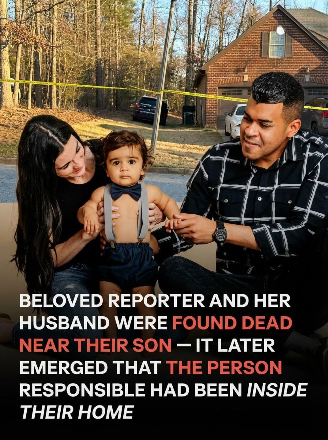 Sports reporter Christina Chambers and her husband left their 3-year-old son orphaned following their tragic deaths. 💔 What was discovered in their home was truly HEARTBREAKING. ⬇️