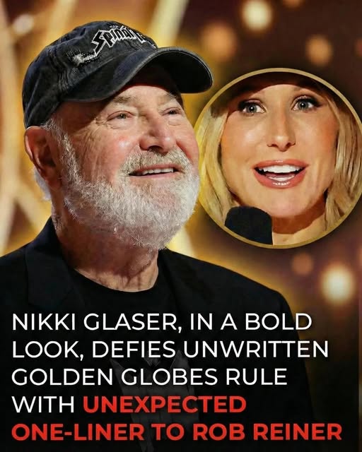 In a moment no one could have predicted, Nikki Glaser turned a quiet nod into an unforgettable tribute to Rob Reiner—sharp, sincere, and wildly iconic 😲🔥