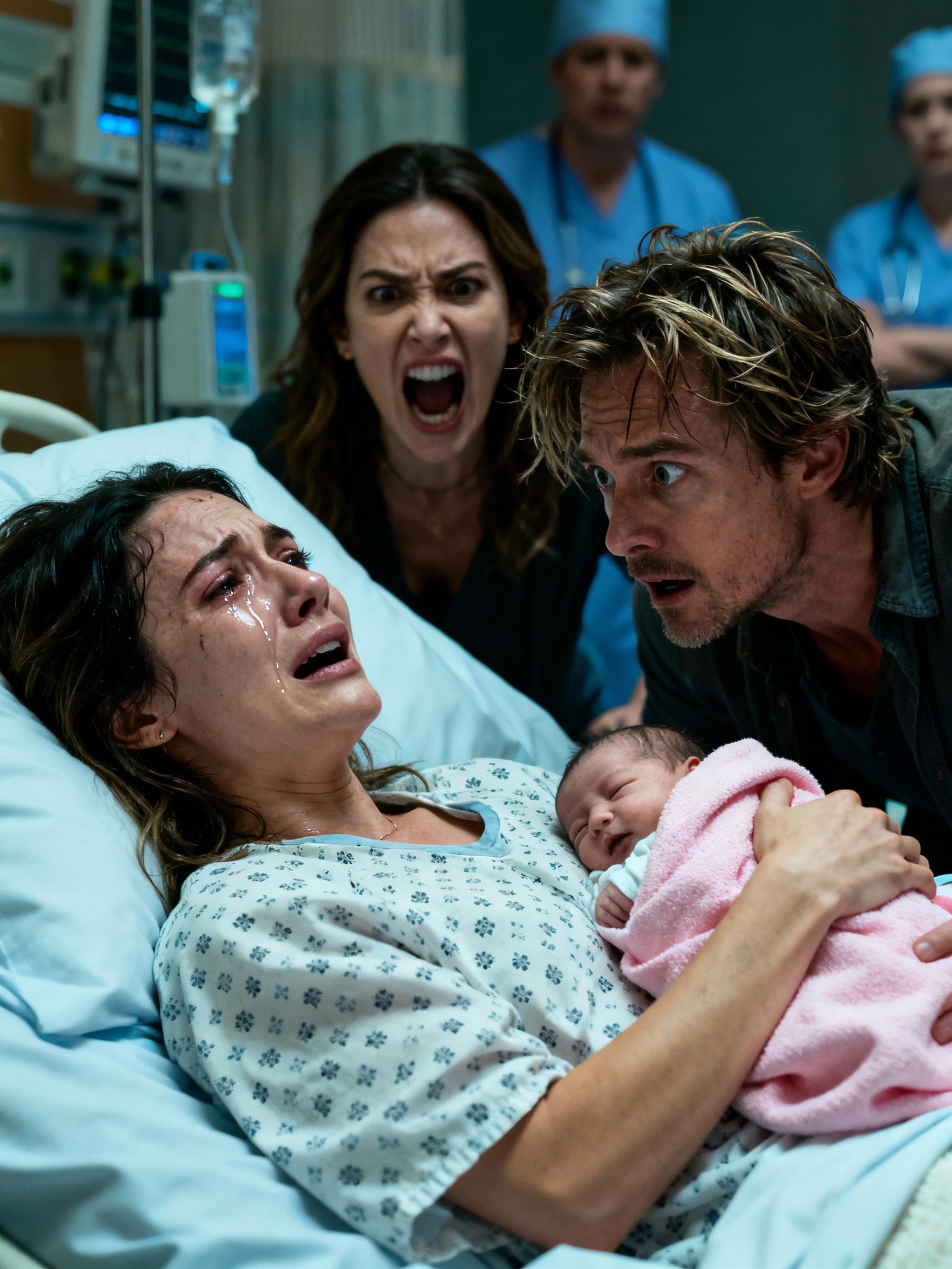 My Ex Invited Me to His Wedding Six Months After Our Divorce — When I Said I’d Just Given Birth, He Rushed Into My Hospital Room in Terror 😳👶 (To be continued 👇)