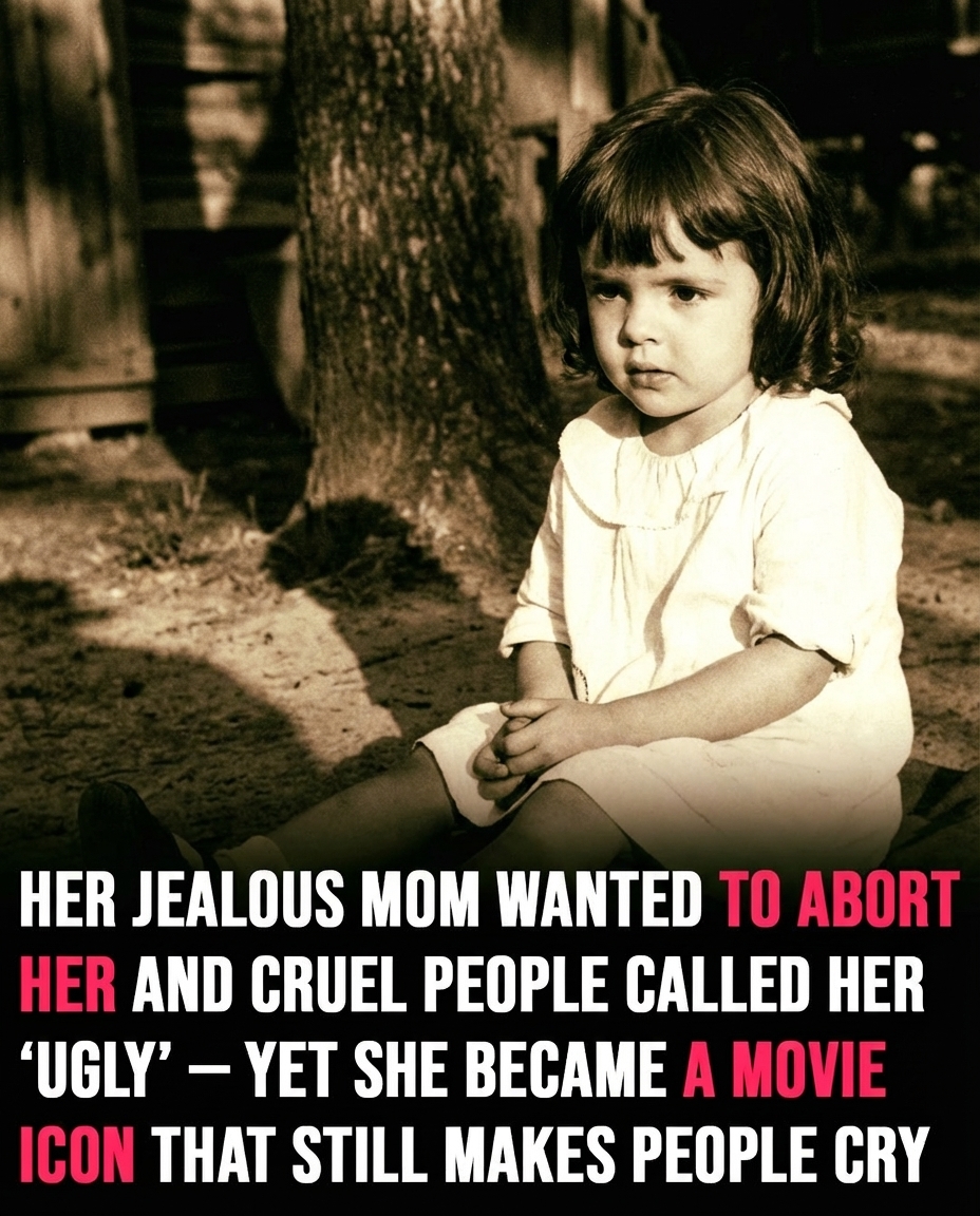 Her mom tried to induce a miscarriage when she learned she was pregnant with this sweet girl. Yet, she rose to become one of the biggest stars Hollywood has ever produced. Her name and story below 👇🏻💔