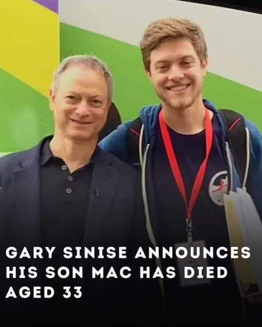 “Gary Sinise Shares Heartbreaking News That His Son Mac Has Passed Away at 33” (Check In First comment👇)