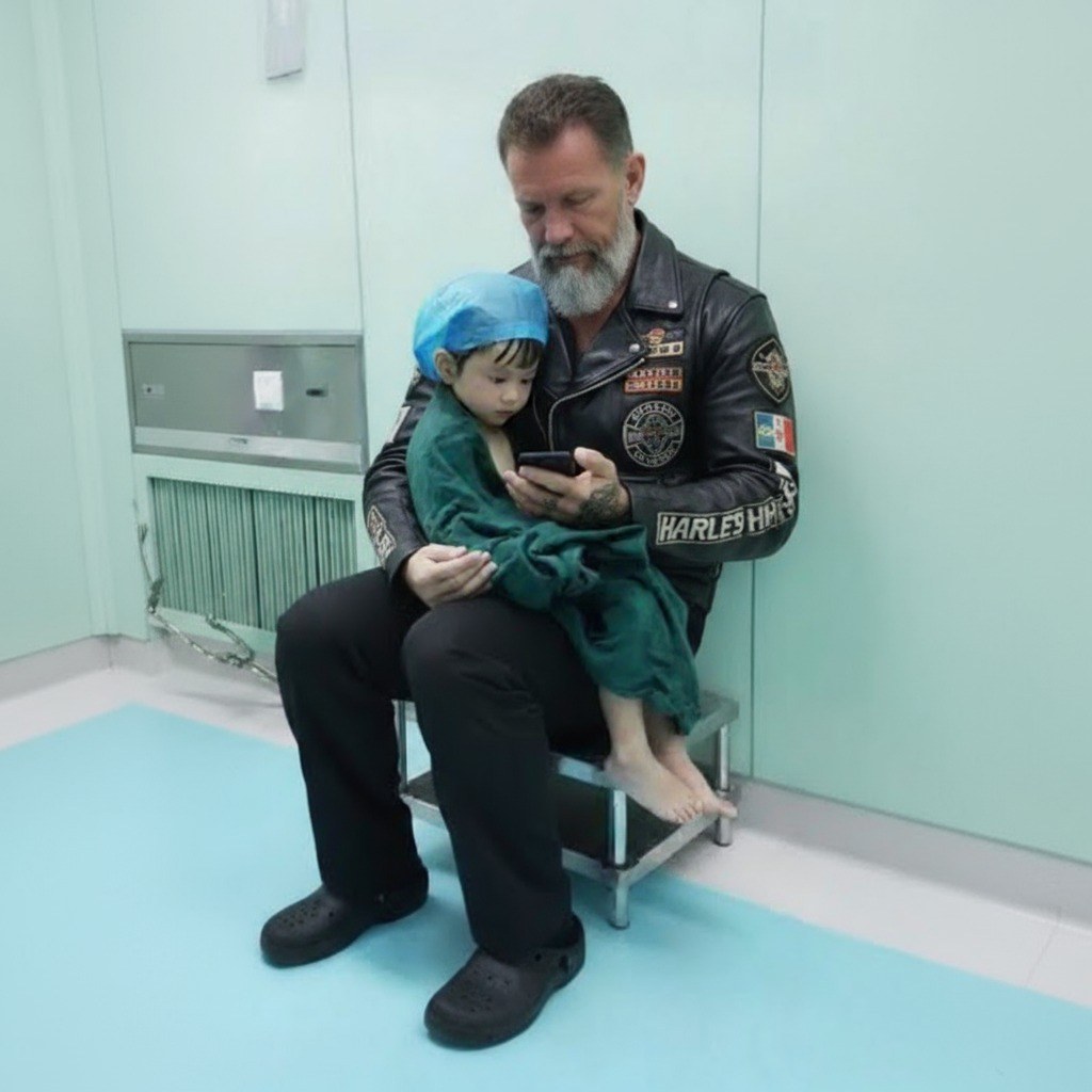 My Dying Son Asked a Stranger Biker to Hold Him — What Happened Next Broke My Heart (Check In First comment👇)