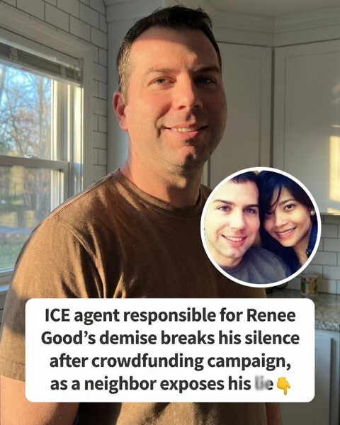 After supporters raised funds for him, the ICE officer at the center of Renee Good’s death speaks out, as a neighbor reveals he misrepresented his profession. Check the 1st comment…👇