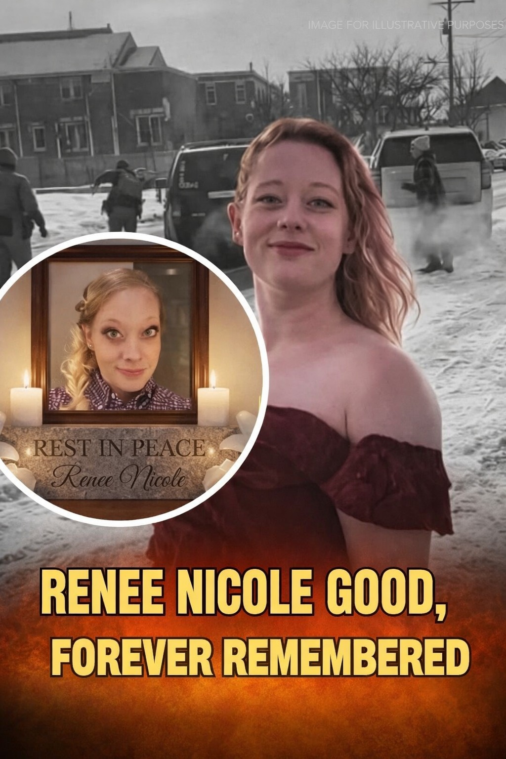 He had no way of knowing that his world had already changed forever – that the person who had just kissed him goodbye that morning would never return. Renee was only 37 years old when her life was taken early Wednesday in what had been a peaceful Minnesota neighborhood. To the outside world, it is a tragic story. But to those who loved her, Renee was not a headline or a statistic – she was a mother whose entire life revolved around her children.[Read the full story in first C0mment]
