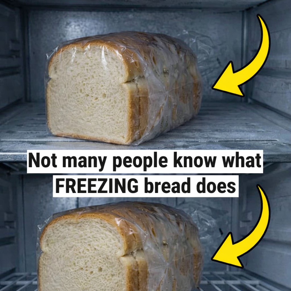 Here’s what happens when bread goes into the freezer. …See more