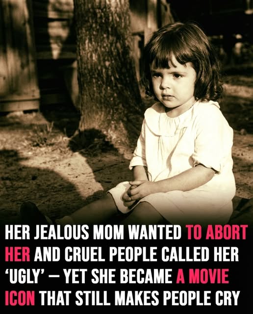 Her mom tried to induce a miscarriage when she learned she was pregnant with this sweet girl. Yet, she rose to become one of the biggest stars Hollywood has ever produced. Her name and story below 👇🏻💔