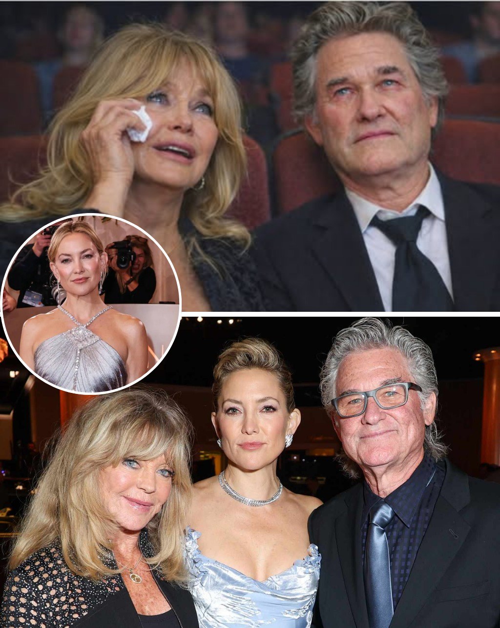 When Kate Hudson sang, Goldie Hawn and Kurt Russell BROKE DOWN in tears 😭🎶 One song turned into a raw family moment that left the entire room speechless — Check 1st comment 👇