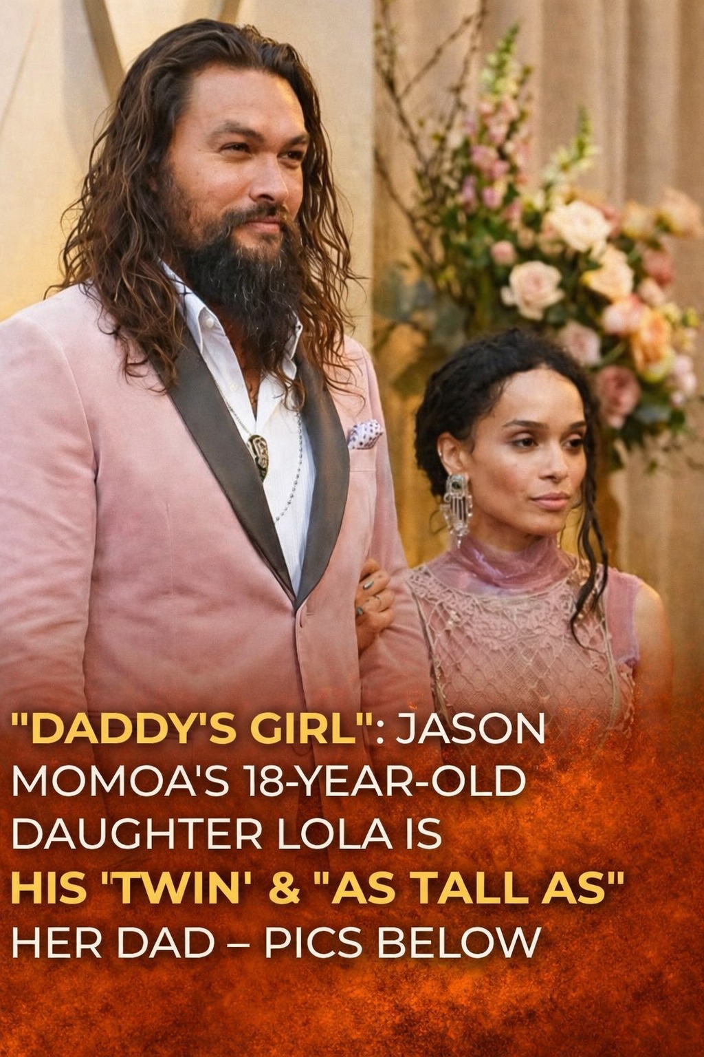 Jason Momoa and Lisa Bonet’s teenage daughter, Lola, is “taking after daddy with her height.” 🤯 Photos show the tall, grown-up girl ⬇️