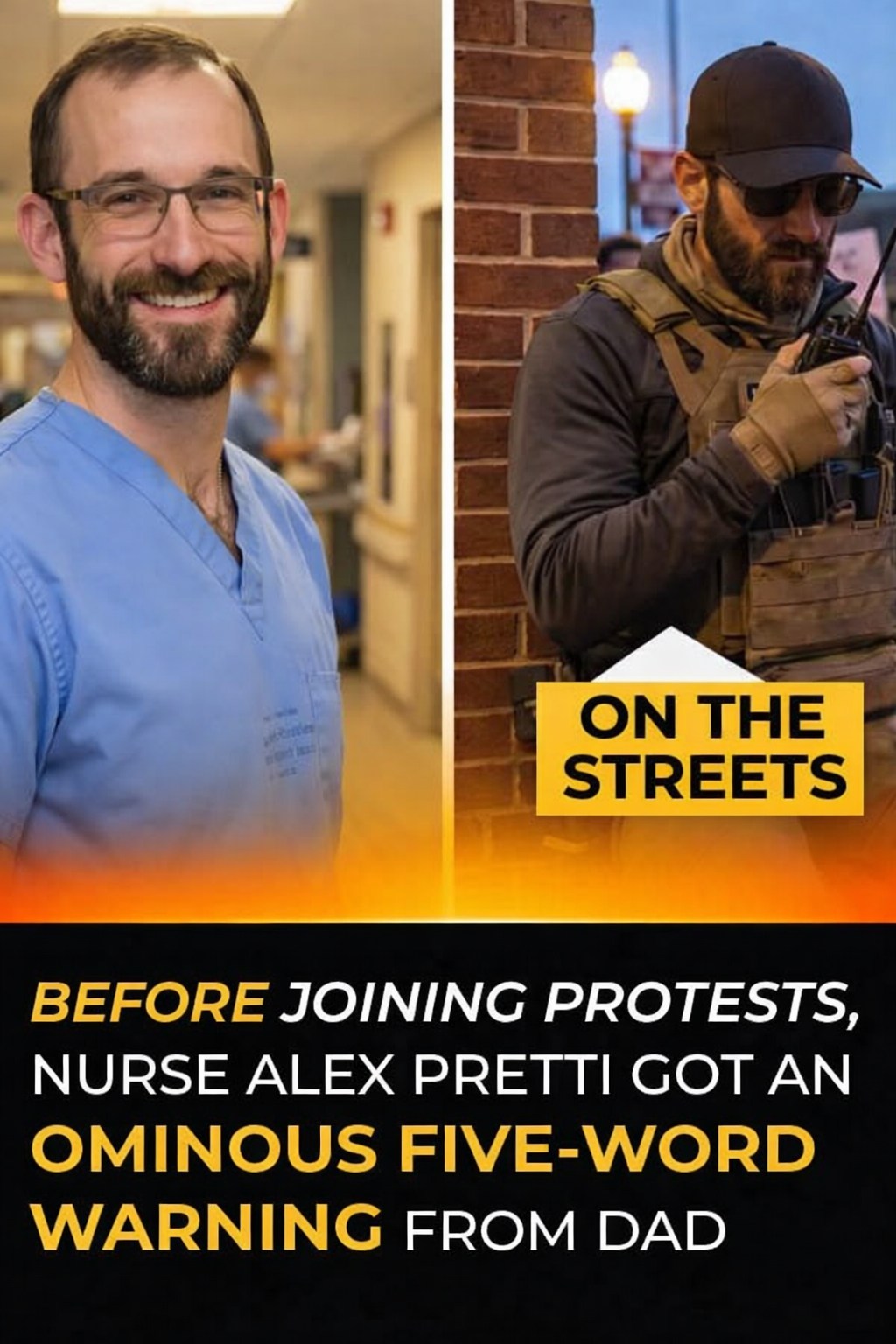 Full story about one of Alex Pretti’s last conversations with his father. Here’s what we know. ⬇️