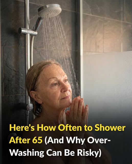 From Age 65, How Often Should You REALLY Shower? 🚿 Doctors Warn Over-Washing Could Harm Your Health — Check 1st Comment 👇