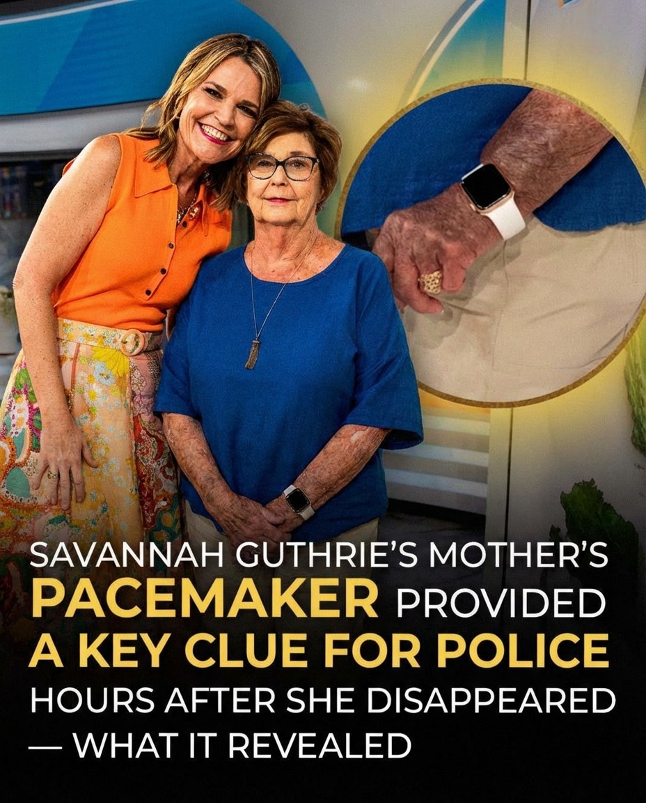 Authorities discovered a pacemaker connected to Apple devices inside Savannah Guthrie’s mother’s home. 🏠 What did officers find? 👀(Check In First comment👇)