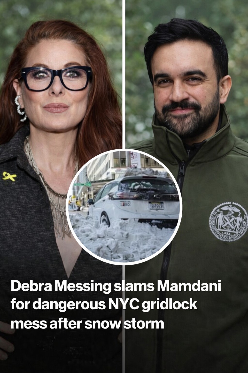 “The streets are a disaster,” the “Will & Grace” star blasted….see more 👇