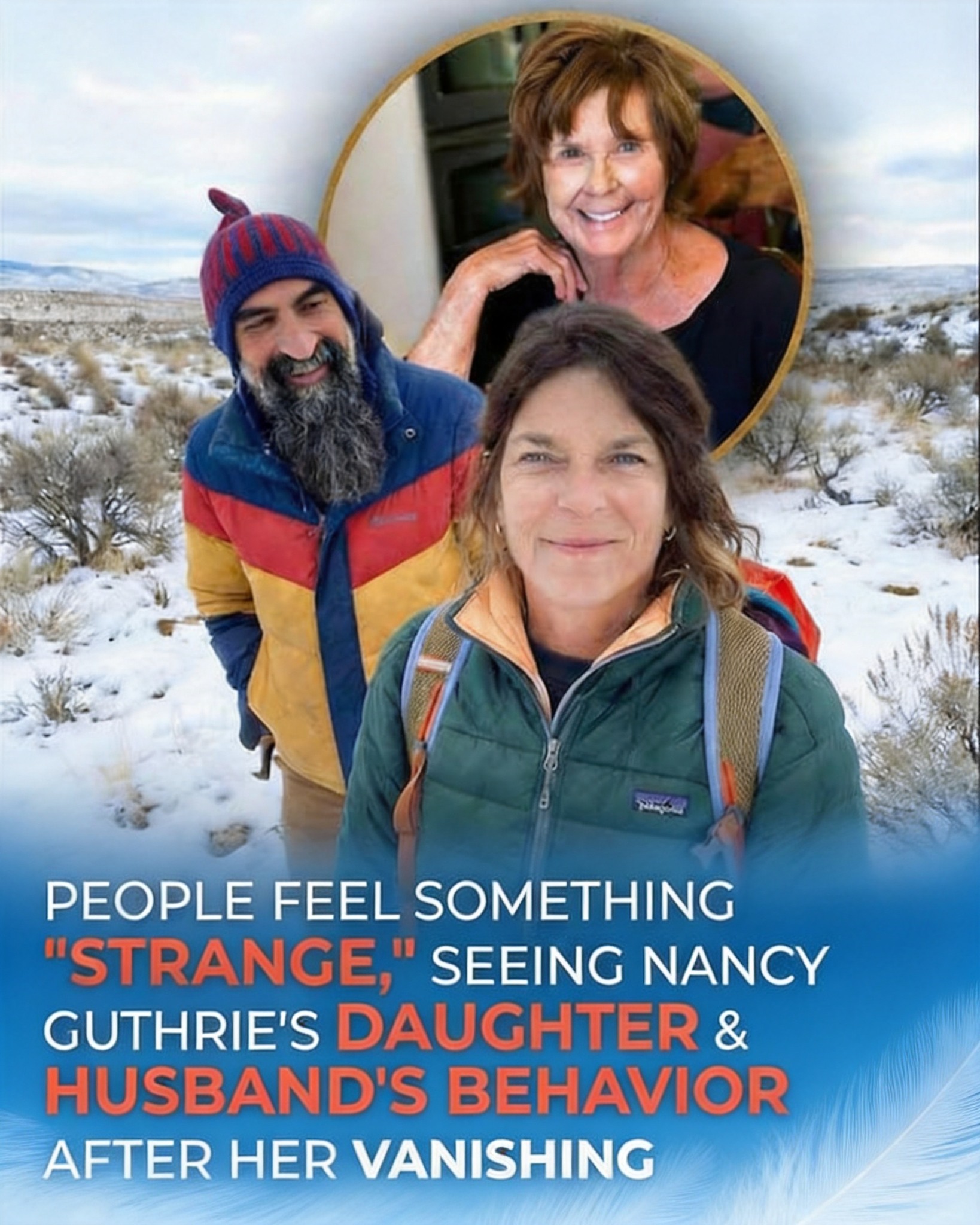 Annie Guthrie and her husband, Tommaso Cioni, were spotted in their first public outing since Nancy’s disappearance. Why do people now think that “there is MORE to this story.”⬇️