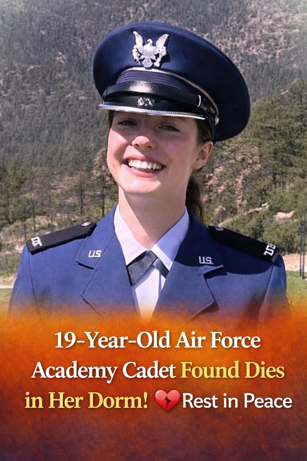 19-Year-Old Air Force Academy Cadet Found Dies in Her Dorm! 💔Rest in Peace, Young Cadet — Forever 19 💔 …See more