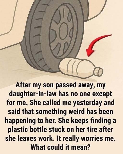 🚨 See a Plastic Bottle Stuck in Your Car Tire? Don’t Ignore It — Thieves Use This Sneaky Trick to Distract Drivers and Steal Vehicles 😱👇