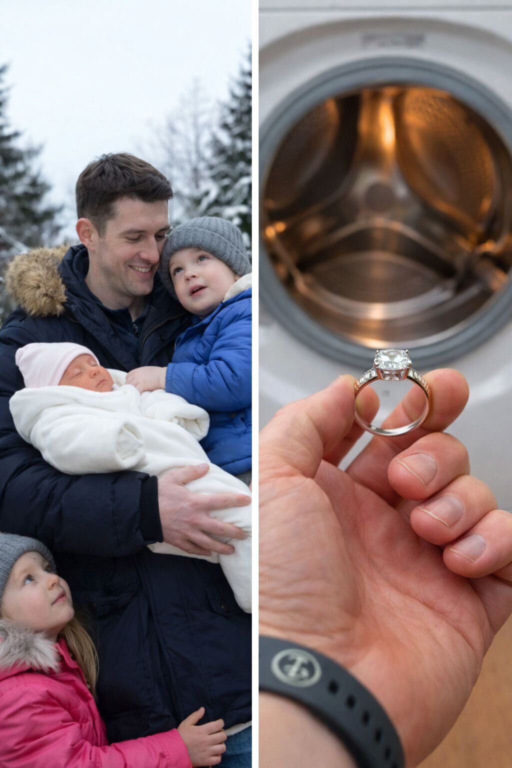 😱 He Found a Diamond Ring in a Thrift-Store Washer and Did the Right Thing — Hours Later, 10 Police Cars Surrounded His House at Dawn 👇🚨