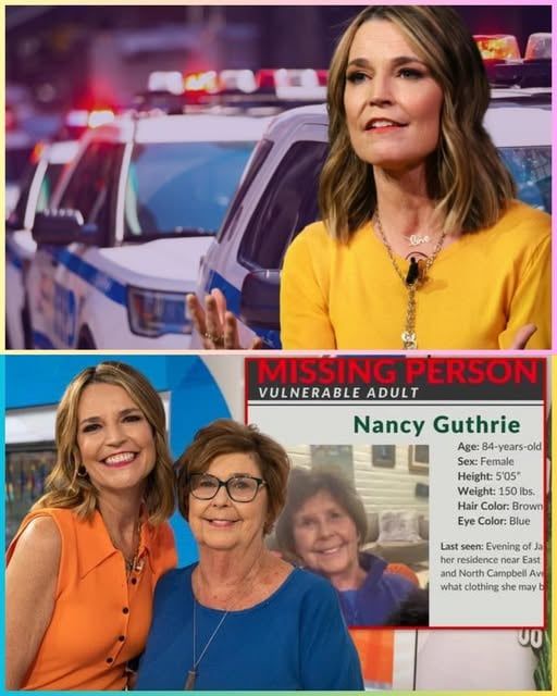 “With a Heavy Heart…” — Savannah Guthrie Shares Heartbreaking Update About the Search for Her Mother 😢💔😭 Authorities have revealed painful new details… 👇 Full story in the comments below